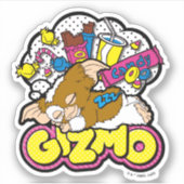 Gizmo | Dromen van zoet Sticker (Voorkant)