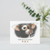 Gizmo Er Zal Chaos Uitbarsten Briefkaart (Staand voorkant)