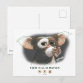 Gizmo Er Zal Chaos Uitbarsten Briefkaart (Voorkant / Achterkant)