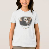 Gizmo Er Zal Chaos Uitbarsten Tri-Blend Shirt (Voorkant)