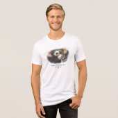 Gizmo Er Zal Chaos Zijn Tri-Blend Shirt (Voorkant volledig)