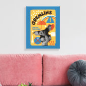 Gizmo | Er zijn drie regels Canvas Afdruk (Insitu (Woonkamer))