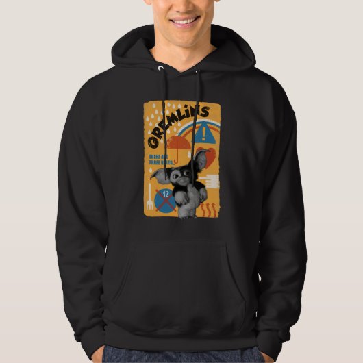 Gizmo | Er zijn drie regels Hoodie (Voorkant)