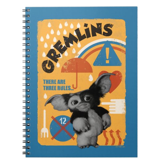 Gizmo | Er zijn drie regels Notitieboek (Voorkant)