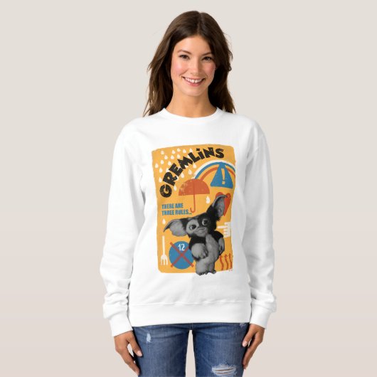 Gizmo | Er zijn drie regels Trui (Voorkant volledig)