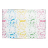 Gizmo | Helder licht! Helder licht! Kussensloop (Achterkant)