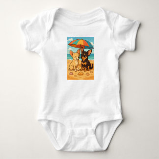 Gizmo in Love - Beach Day with His Sweetheart Romper