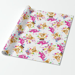 Gizmo   Laten we Rock'n Roll Pattern Cadeaupapier