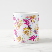 Gizmo | Laten we Rock'n Roll Pattern Grote Koffiekop (Voorkant)