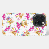 Gizmo | Laten we Rock'n Roll Pattern iPhone Hoesje (Achterkant horizontaal)