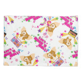 Gizmo | Laten we Rock'n Roll Pattern Kussensloop (Achterkant)