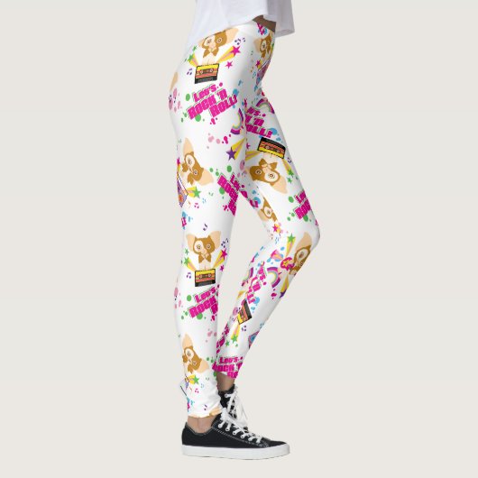 Gizmo | Laten we Rock'n Roll Pattern Leggings (Rechts)