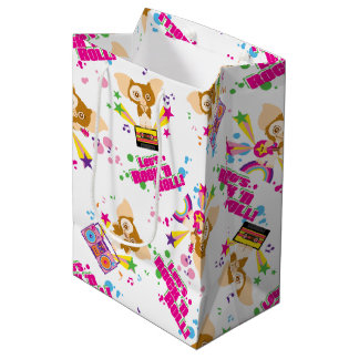 Gizmo | Laten we Rock'n Roll Pattern Medium Cadeauzakje