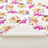 Gizmo | Laten we Rock'n Roll Pattern Sherpa Deken (3/4)