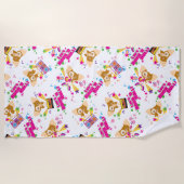 Gizmo | Laten we Rock'n Roll Pattern Strandlaken (Voorkant)