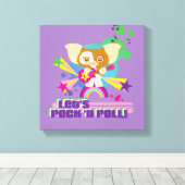Gizmo | Let s Rock'n Roll Canvas Afdruk (Insitu (Houten vloer))