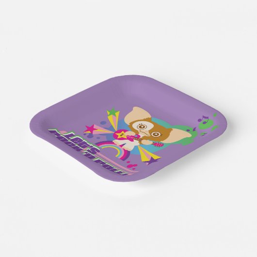 Gizmo | Let s Rock'n Roll Papieren Bordje (Gebogen)