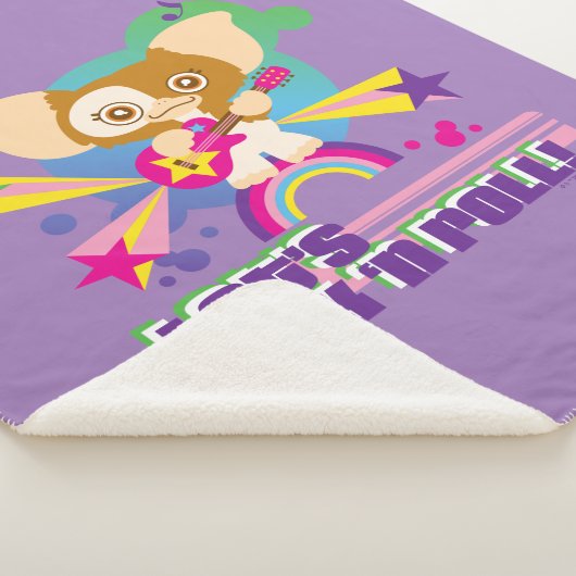Gizmo | Let s Rock'n Roll Sherpa Deken (3/4)