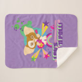 Gizmo | Let s Rock'n Roll Sherpa Deken (Voorkant (horizontaal))