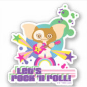 Gizmo | Let s Rock'n Roll Sticker (Voorkant)