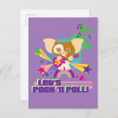 Gizmo | Let's Rock 'n Roll Briefkaart (Voorkant / Achterkant)