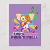 Gizmo | Let's Rock 'n Roll Briefkaart (Voorkant)