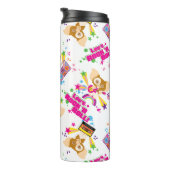 Gizmo | Let's Rock 'n Roll Pattern Thermosbeker (Geroteerd rechts)