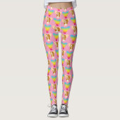 Gizmo | Rainboogpatroon Leggings (Voorkant)
