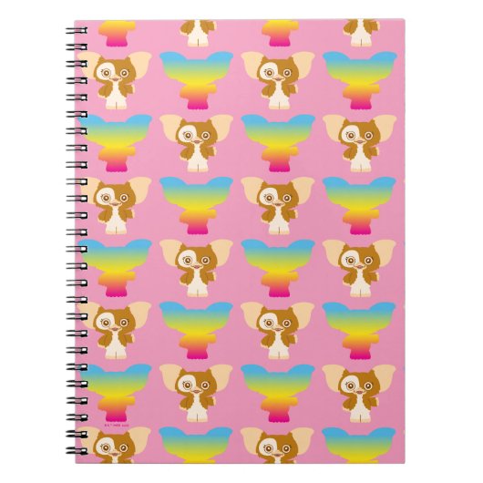 Gizmo | Rainboogpatroon Notitieboek (Voorkant)