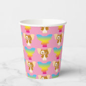 Gizmo | Rainboogpatroon Papieren Bekers (Links)