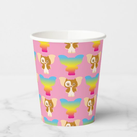 Gizmo | Rainboogpatroon Papieren Bekers (Links)