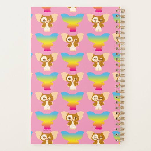 Gizmo | Rainboogpatroon Planner (Achterkant)