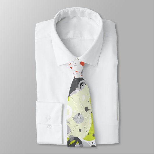 Gizmo Retro Modern Abstract Stropdas (Gebonden)