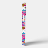 Gizmo | Roze vredes- en liefdespatroon Case-Mate iPhone Case (Achterkant / Rechts)