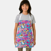 Gizmo | Roze vredes- en liefdespatroon Schort (Insitu)