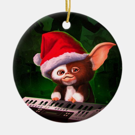 gizmo-siering, gremlins keramisch ornament (Voorkant)