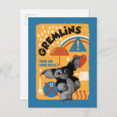 Gizmo | There Are Three Rules Briefkaart (Voorkant / Achterkant)