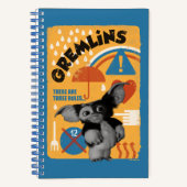 Gizmo | There Are Three Rules Notitieboek (Voorkant)