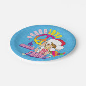 Gizmo | Vredesliefde en nachtelijke snacks Papieren Bordje (Gekanteld)