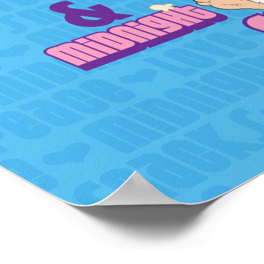 Gizmo | Vredesliefde en nachtelijke snacks Poster (Hoek)