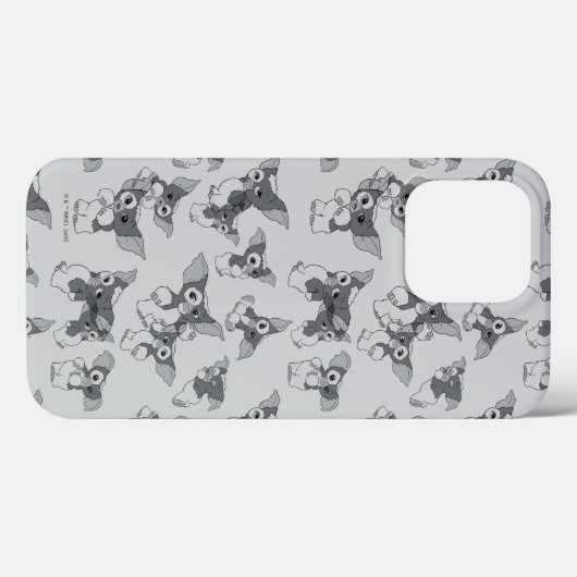 Gizmo | Zwart-wit patroon Case-Mate iPhone Case (Achterkant (horizontaal))