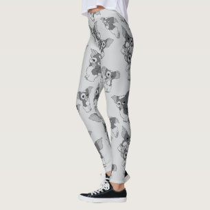 Gizmo   Zwart-wit patroon Leggings