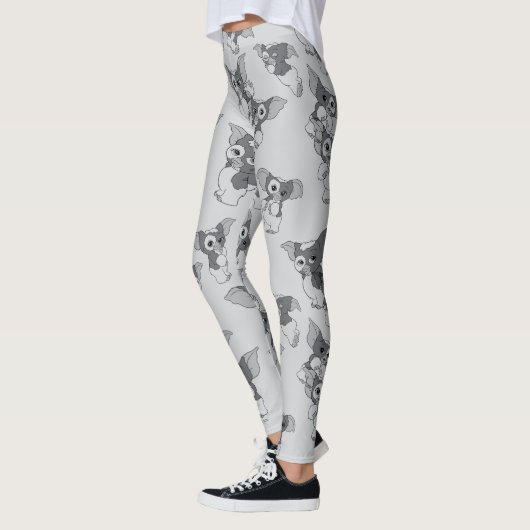 Gizmo | Zwart-wit patroon Leggings (Links)