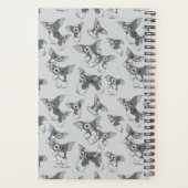 Gizmo | Zwart-wit patroon Planner (Achterkant)