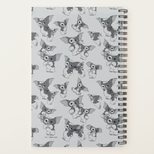 Gizmo | Zwart-wit patroon Planner (Achterkant)