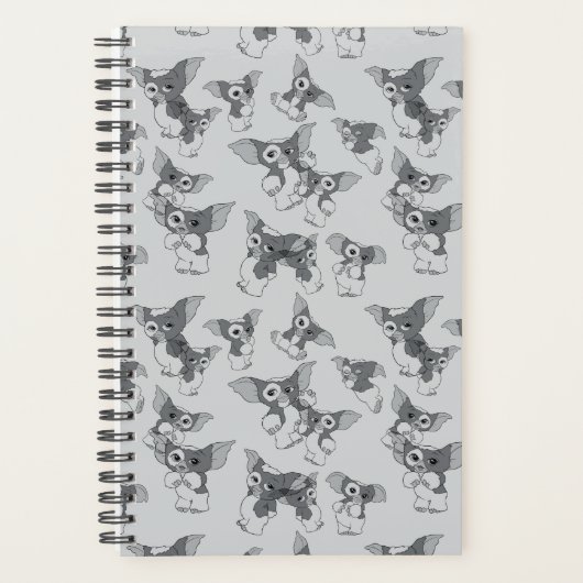 Gizmo | Zwart-wit patroon Planner (Voorkant)