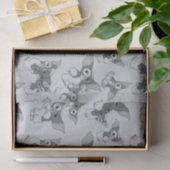 Gizmo | Zwart & Wit Patroon Tissuepapier (Geschenk)