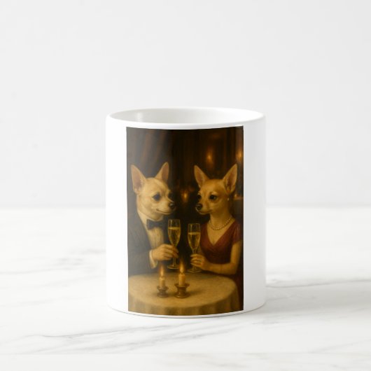 Gizmo's Romantic Dinner - Champagne & Love Koffiemok (Center)