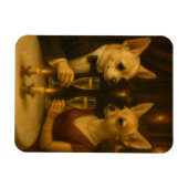 Gizmo's Romantic Dinner - Champagne & Love Magneet (Horizontaal)