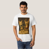 Gizmo's Romantic Dinner - Champagne & Love T-shirt (Voorkant volledig)